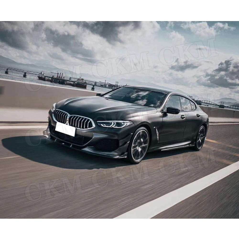 

Dry Carbon Fiber Side Skirts For BMW 8 Series G14 G15 G16 840i 2019 2020 Side Bumper Extension Lip Aprons Car Styling Body Kits