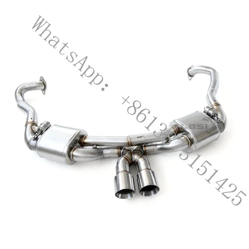 

High Performance Back Exhaust Muffler Boxster S Cayman S (981) 3.4L 2012-2016 Stainless Steel 10