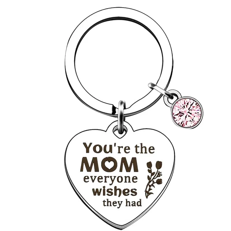 Mothers Day Gifts for Mom from Son Daughter Birthday Gifts Mothers Day Keychain Presents Best Mom ever Gifts