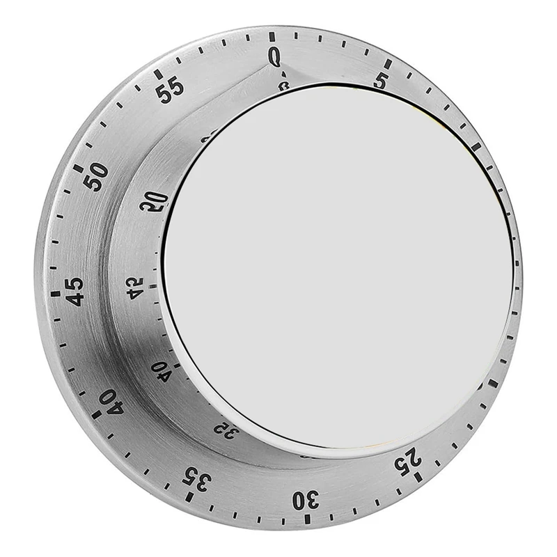 ABRW-Giallo Timer da cucina per frutta, timer per uova, timer da cucina, timer, acciaio inossidabile magnetico, perfetto per cucinare, studiare, ecc.