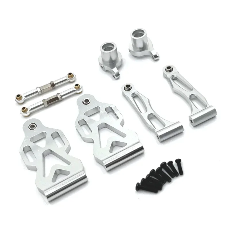 Actualización de Metal, brazo oscilante delantero, copa de dirección, biela, para SCY 1/16 JJRC 16101 16102 16103 16104 16106 16201 piezas de coche RC