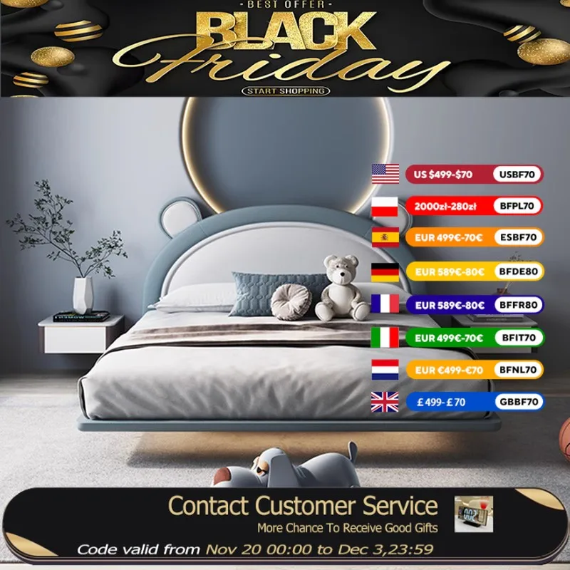 

Дизайнерская кровать для маленьких мальчиков, современный роскошный лофт, экономия места, детские кровати с каркасом для девочек Lit De Chambre A Coucher, мебель для дома