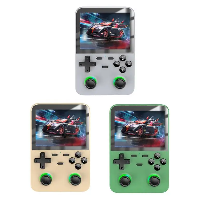 

Portable Retro Mini Video Game Console Built In 10000 Games Game Emulator Console 3.5 Inches Handheld Game Player Accessory