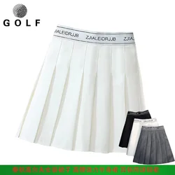 New Golf Wear Women's Pleated Skirt Spring and Summer Fashion Skirt