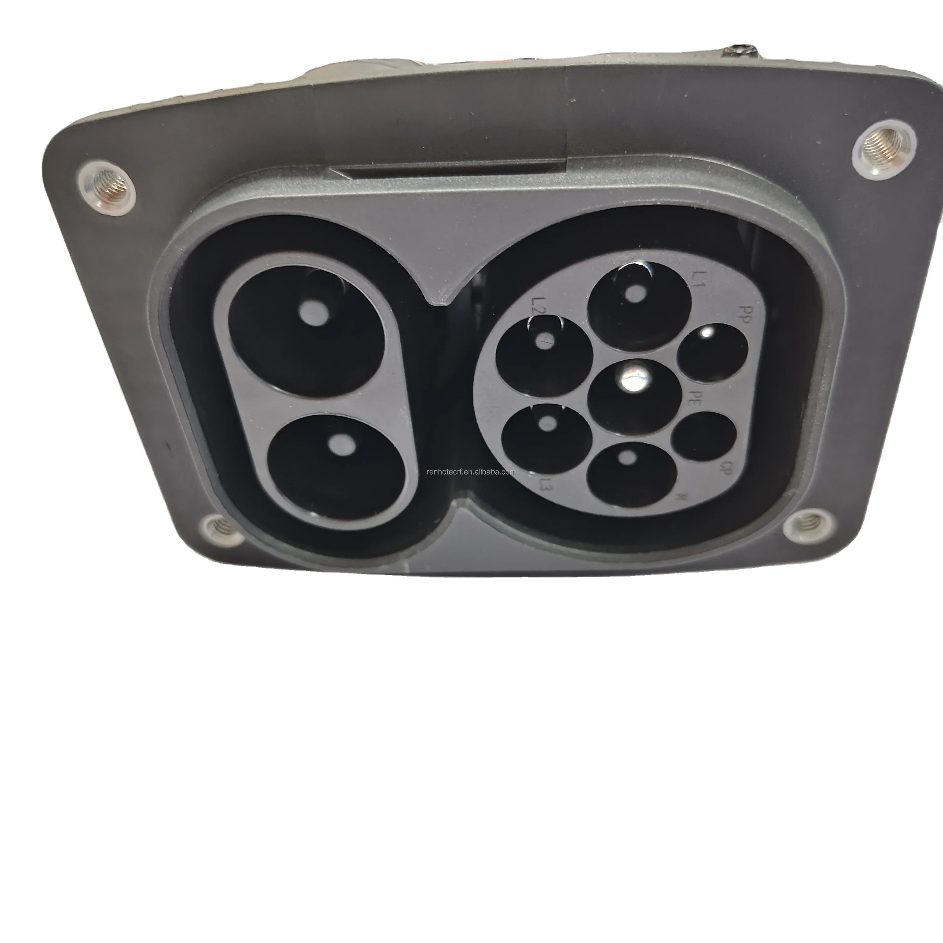 

2025 hot sale DUOSIDA CCS2 Combo2 200A charging socket inlet Electric Vehicle EV Charging Socket