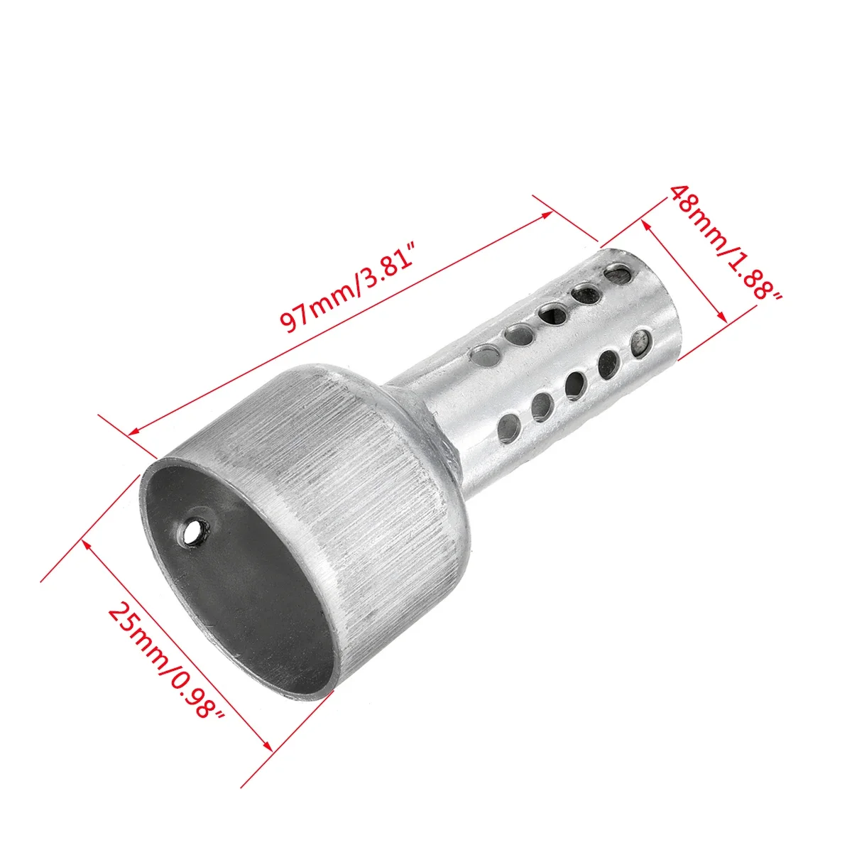 540mm Motorcycle Retro Tail Exhaust Pipe Muffler For Honda/Yamaha/Suzuki