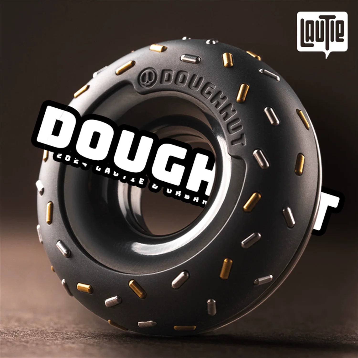 LAUTIE&URBAN DOUGHNUT Desktop Magnetische Fingerspitze Gyro Dekompression Metall EDC Fidget Spinner Spielzeug