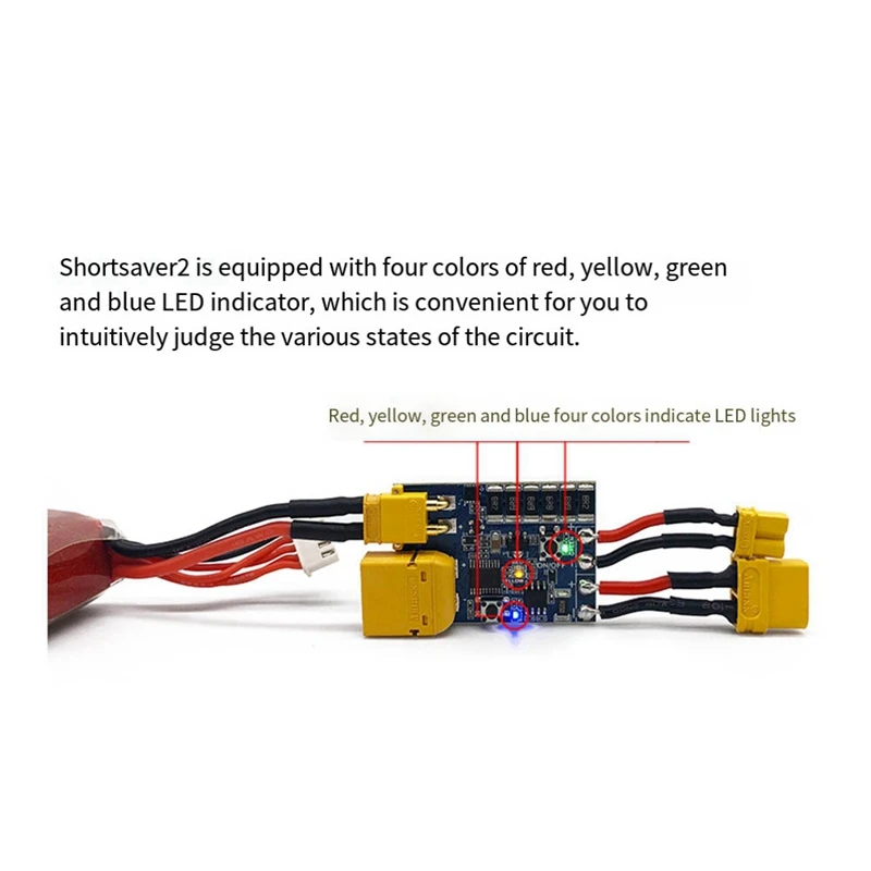 Shortsaver2 Shortsaver V2 protezione Anti-cortocircuito interruttore a pulsante di alimentazione fusibile elettronico per prevenire sovracorrente di cortocircuito