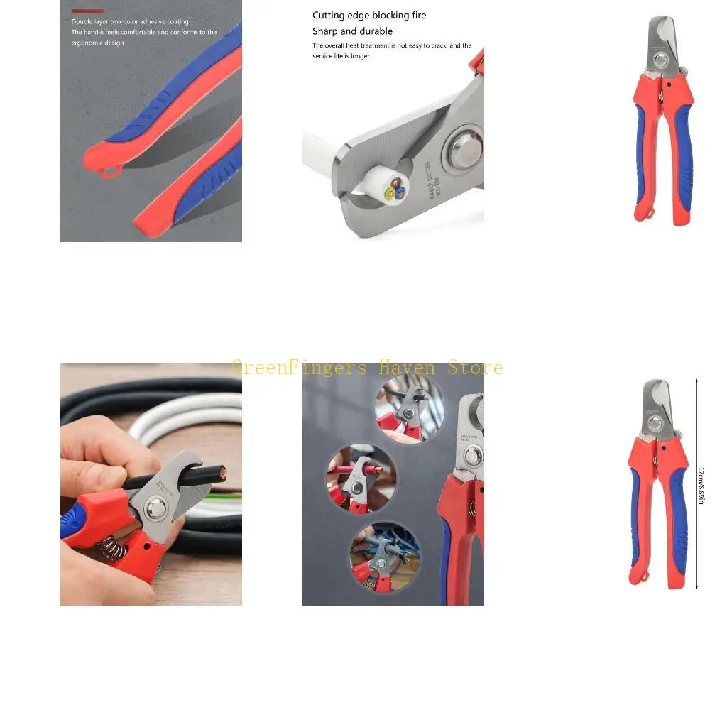 

F68D WX-206 Photovoltaic Cable Cutter Single Cable Solar Wire Cutting Pliers