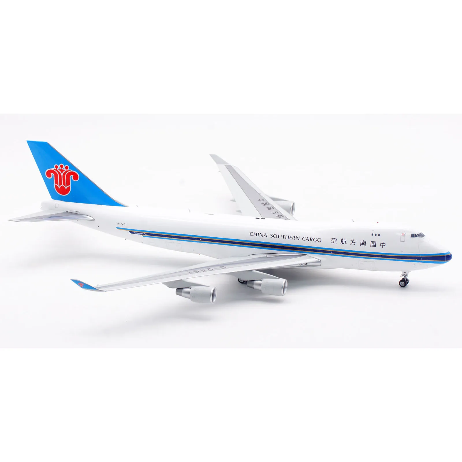 

L2077 Коллекционный самолет из сплава, подарок, крылья SQ 1:200, КИТАЙ, ЮЖЕННЫЙ, CARGO, Boeing B747-400F, литой под давлением самолет, реактивная модель B-2461