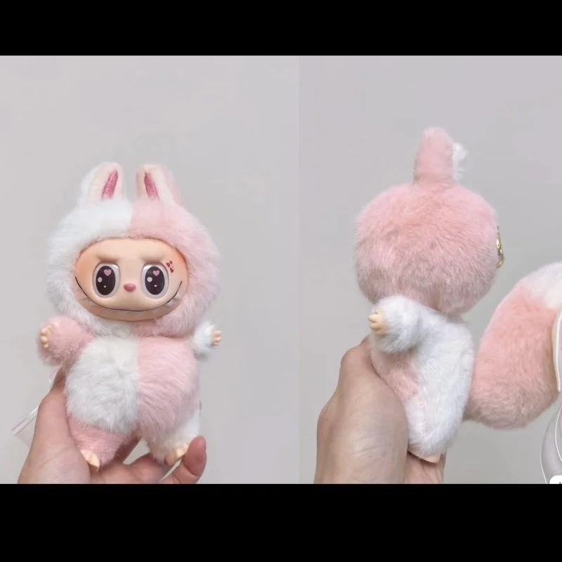 

Labubu Vinyl Face Plush Doll Blind Box Pinky White Figures The Monsters Vinyl Plush Doll Blind Box Cartoon Pendant Gift Toy