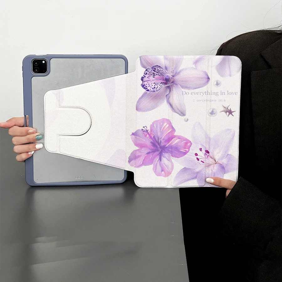 

Case compatible with iPad 10.9/Pro11/10th7/8/Air 4/5/Air 13(M3 2025)/Air 11(M3 2025)/Air 11(M3 2025)/(A16 2025)