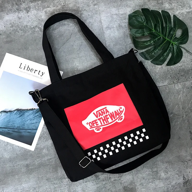 حقائب يوم كندا السعيدة هدية سياحية كندية مونتريال فانكوفر مدينة المناظر الطبيعية كيبيك أفق قماش حقائب اليد القطنية