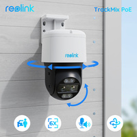 Reolink TrackMix PoE 4K 8MP Dual Lens PTZ Camera Motion Auto Tracking 6X Zoom Color Night Vision Pan Tilt IP65 Waterproof Camera