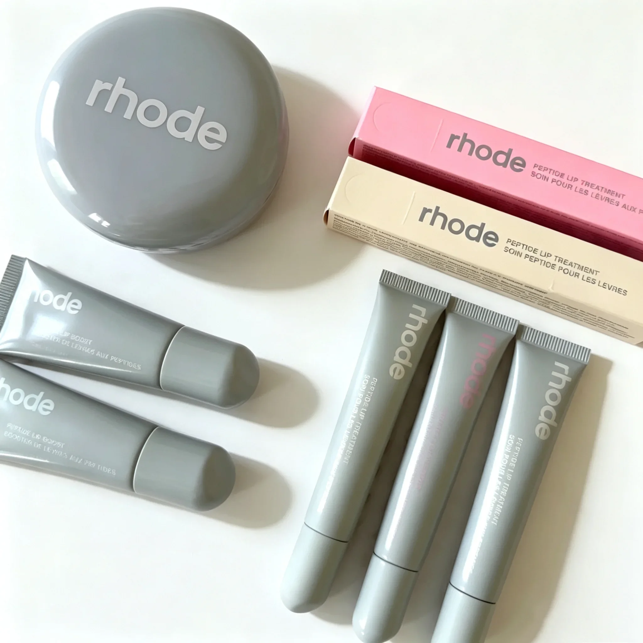 Rhode Peptid-Augenmaske, Essenz-Gesichtscreme, Gesichtsreiniger, tägliche Make-up-Feuchtigkeitscreme, Glanzmilchpflege, Peptid-Augenmaske Make-up