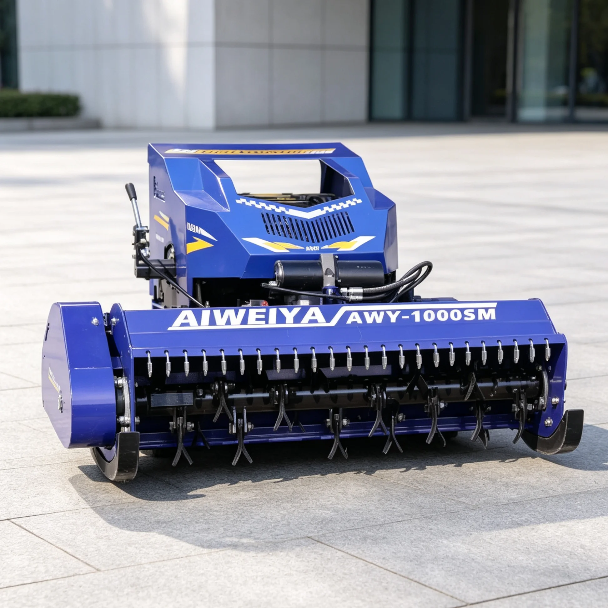 Customized Remote Controlled Mower Robot Mower RC Mower Gas Engine Lawn Mower Heavy Duty Garden Mower robot mower