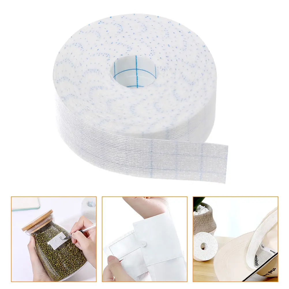 1 Roll Disposable Sweat-Absorption Sticker Invisible Collar Sweatband Sweat Pad for Men Women Quick-Absorb Nonwoven Summer Use