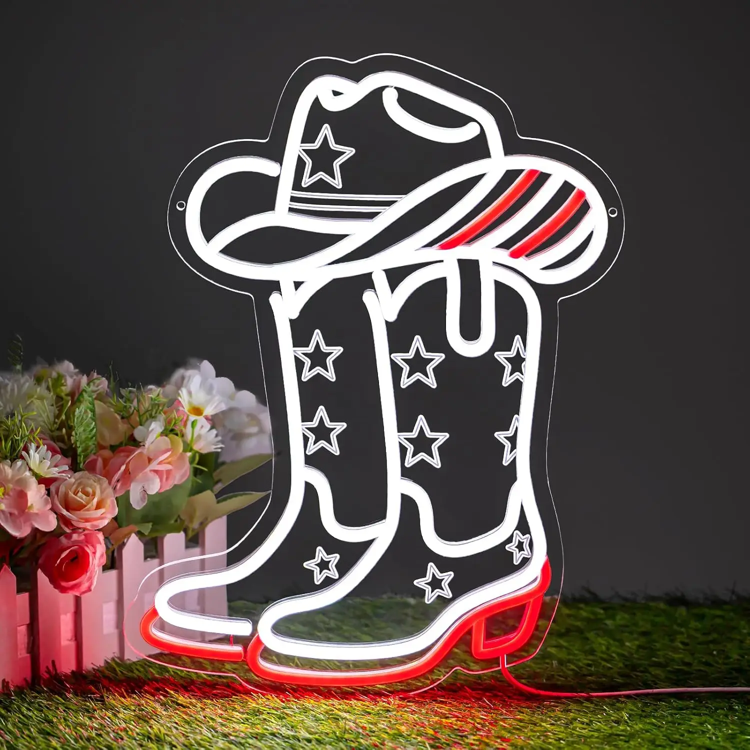 Cowboy Cowboy Boots and Hat LED Neon Sign USB Powered Neon Light for Bar Man Cave Bedroom Home Decoration USB Night Light Gift - Aliexpress Deal