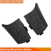 1 par de botones de bocina de volante izquierdo y derecho para Vauxhall Opel 6242078 Corsa C Tigra B Meriva A Combo C 93173876 48263551