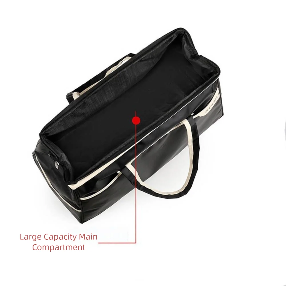 

Fashion Korean style Travel Luggage Bag Large Capacity Waterproof Sports Fitness Handbag Carrying Single Shoulder Gym Bag Sports