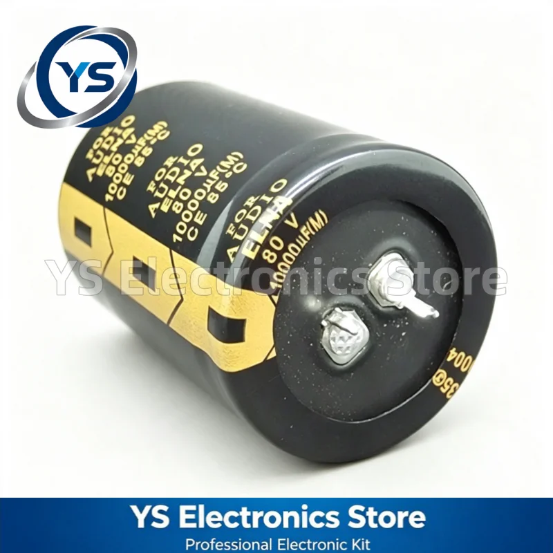 ELNA For Audio 80V10000UF 35x50mm 10000UF80V 80V 10000UF LAO Hifi Filter Amplifier Capacitor Original LAO-80V103MS57PXT#B 20%