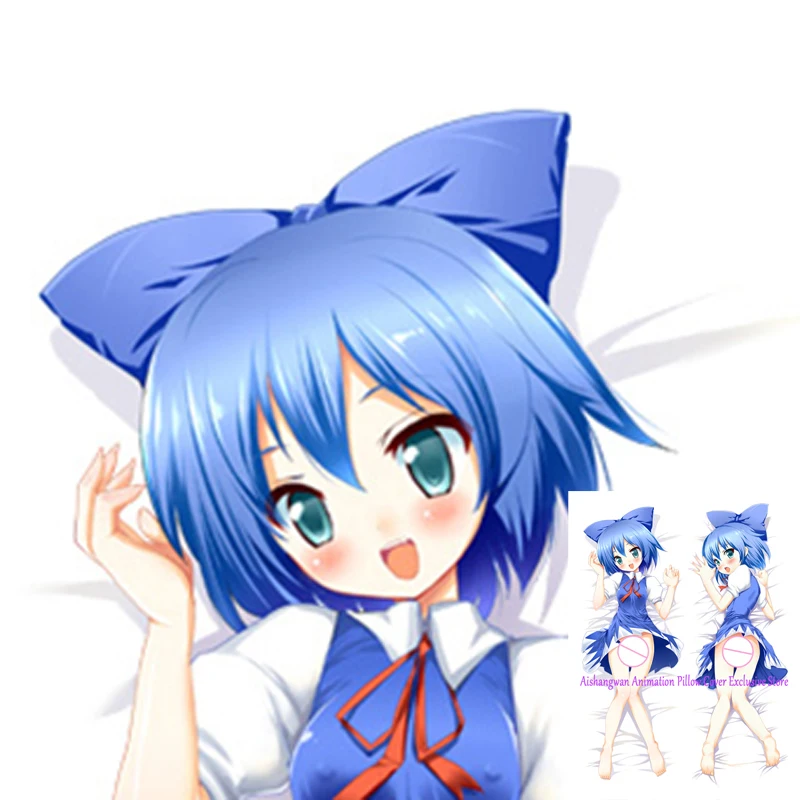 

Dakimakura Anime Pillow Cover Cirno Double Sided Print 2Way Bedding Festival Gifts Gifts