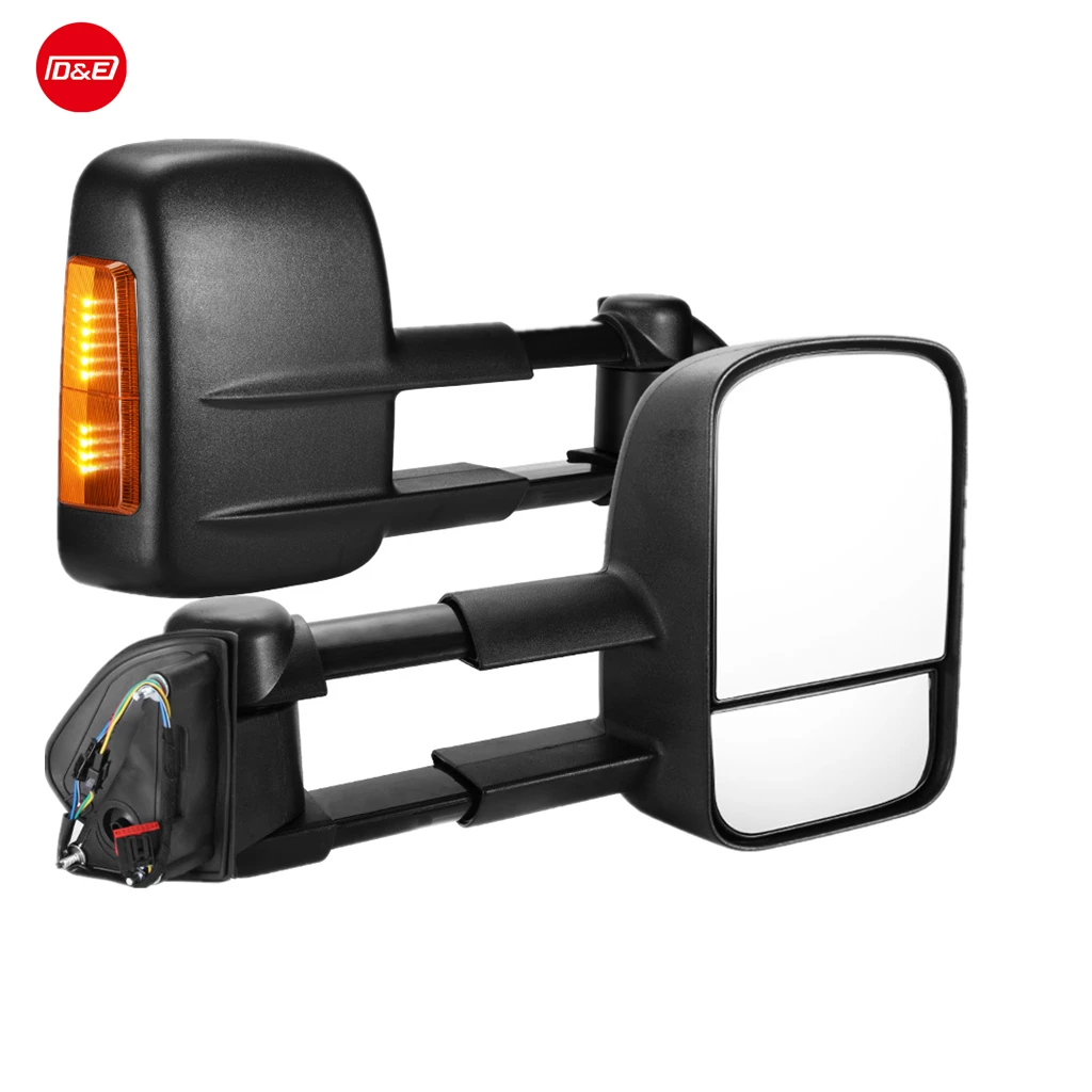 Professional Manufacture Pair Extendable Towing Mirrors For Discovery 4 2009-2016