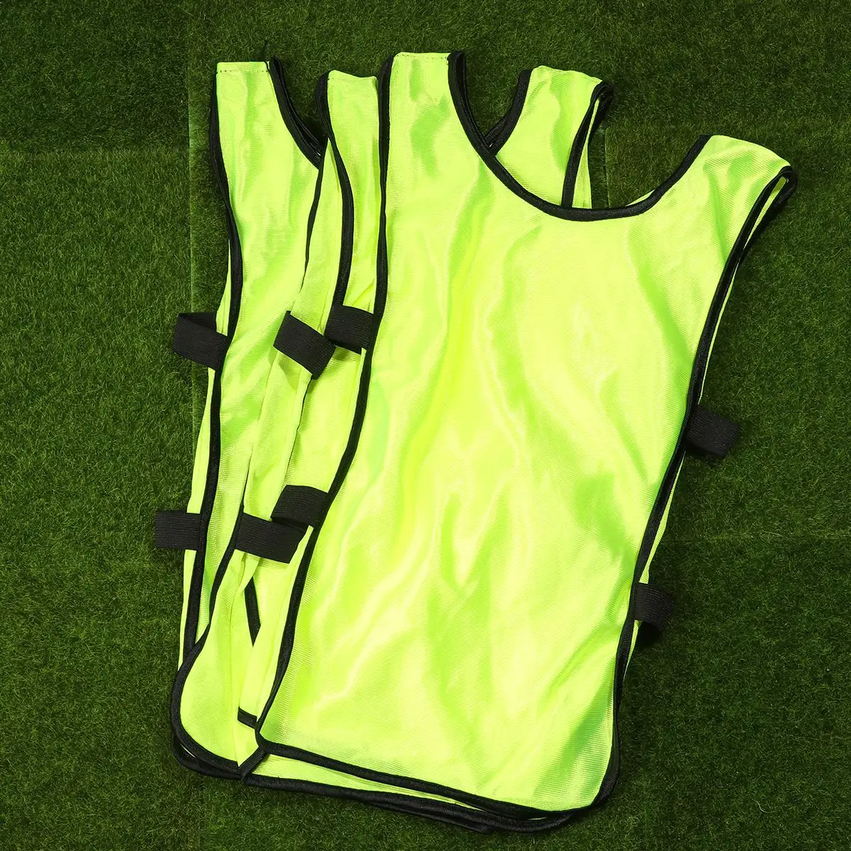 

6pcs Training Vest Youth Pinnies Practice Team Sports Kids Football Vests Soccer Bib Durable Polyester Fast Dry