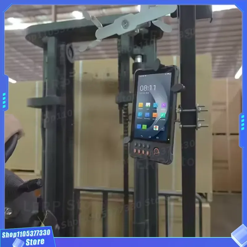 Heavy Duty Adjustable Truck Tablet Mount for 8 to 10 Inch Industrial Rugged Tablets Secure Vehicle Dashboard Holder Stand