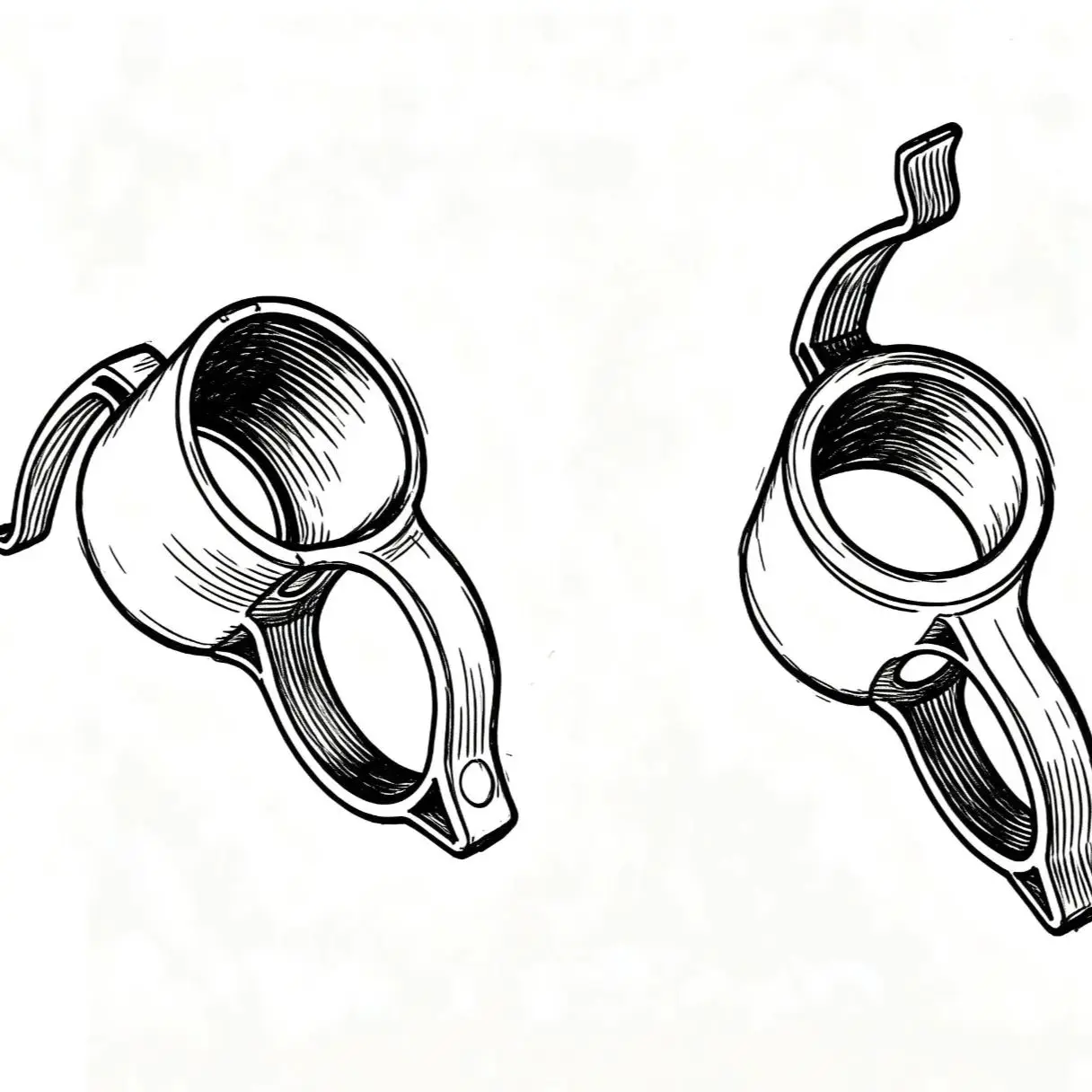 Soporte de manillar para linterna táctica X300, fácil montaje - imagen 3