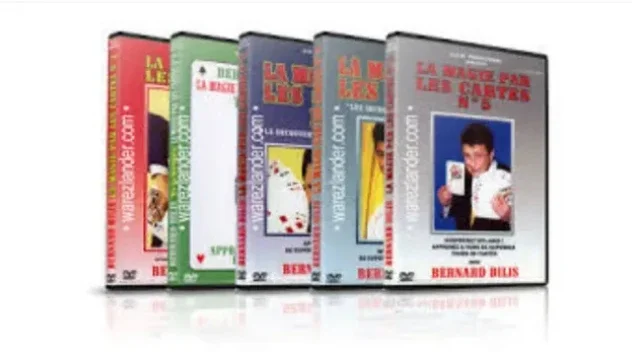 

Bernard Bilis - La Magie Par Les Cartes (ALL 6 DVD) - Magic tricks (Instant Download)