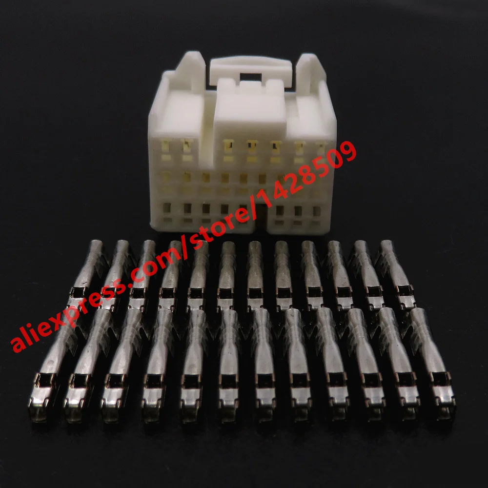 1 Set 24 Pin 353029-1 Car Wiring Terminal Socket Automobile Accessories Auto Low Power Electrical Connector