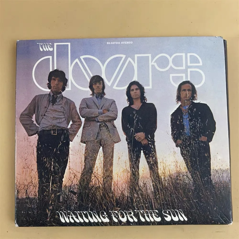 Psychedelic Rock The Doors Robby Krieger Music CD Waiting for the Sun Album 2pcs Music Record Cosplay Walkman Car Soundtrack Box