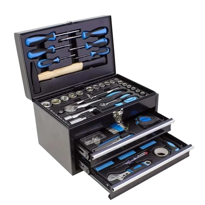 119pc/217pc Professional Mechanic Tool Set Home & Garage Auto Mechanics Tool Kit Set in Tool Box OEM ODM Supported