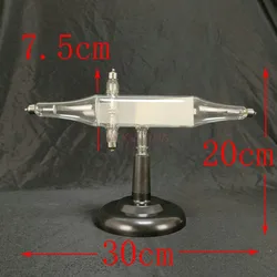 Tube à rayons cathodiques, tube de déviation électrostatique, équipement d'expérimentation physique, instrument d'enseignement au collège