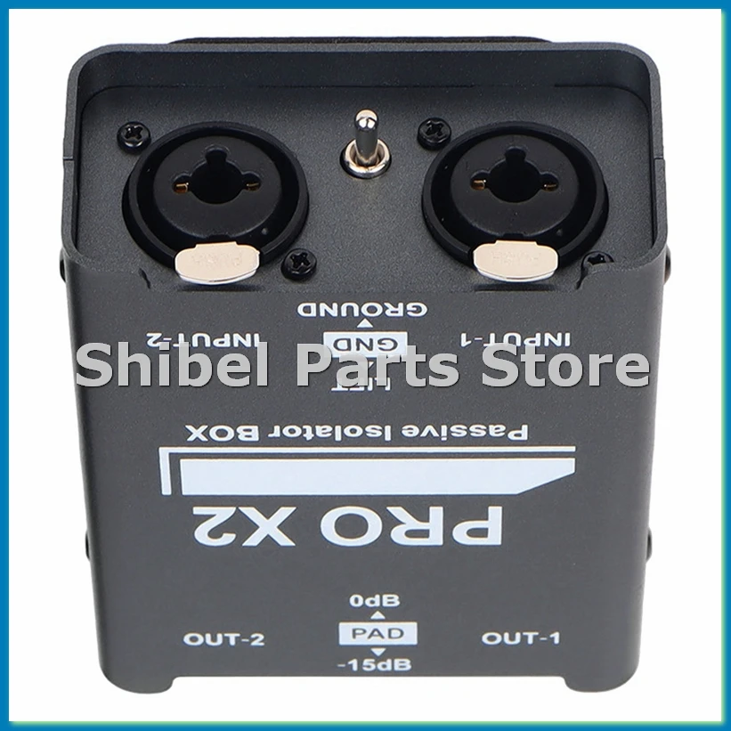 新しい双方向オーディオアイソレーター、オーディオ電流除去装置、xlr-65、パーマロイアイソレーター、ミキサーライブブロードキャスト-ad23