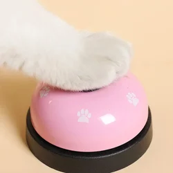 Dog Training Bells Cat Meal Bell Puppy Feeding Call Bell Child Hand Ability Training Interactive Dogs Toy Pet Training Button