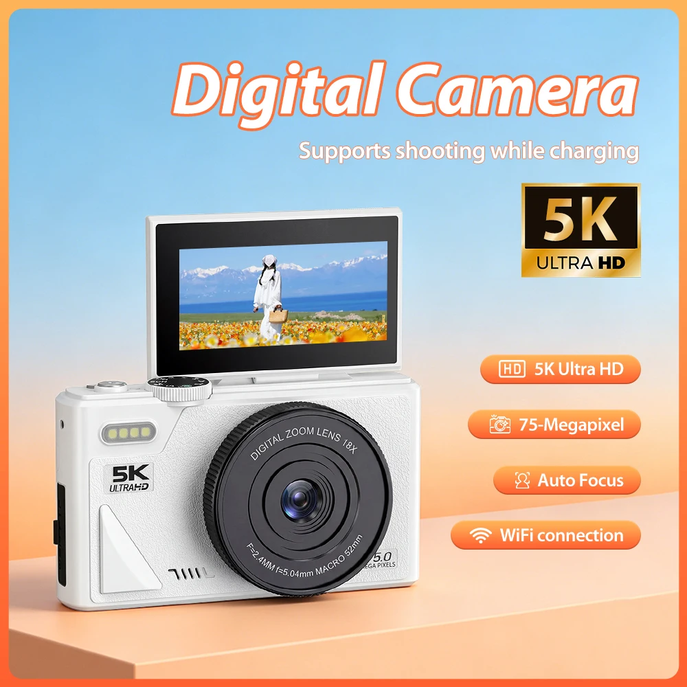camera-4k-ultra-hd-avec-photographie-64mp-ecran-super-clair-de-13-pouce-connexion-wi-fi-prise-en-charge-de-la-charge-pendant-l'enregistrement-fonction-chronometre