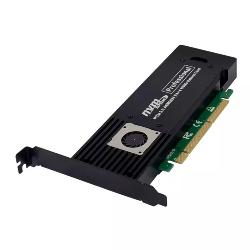 

Карта расширения SSD, 4 порта, ASM2824, карта адаптера PCI-E X16, 4-канальная карта NVME SSD, расширение хранения промышленного сервера