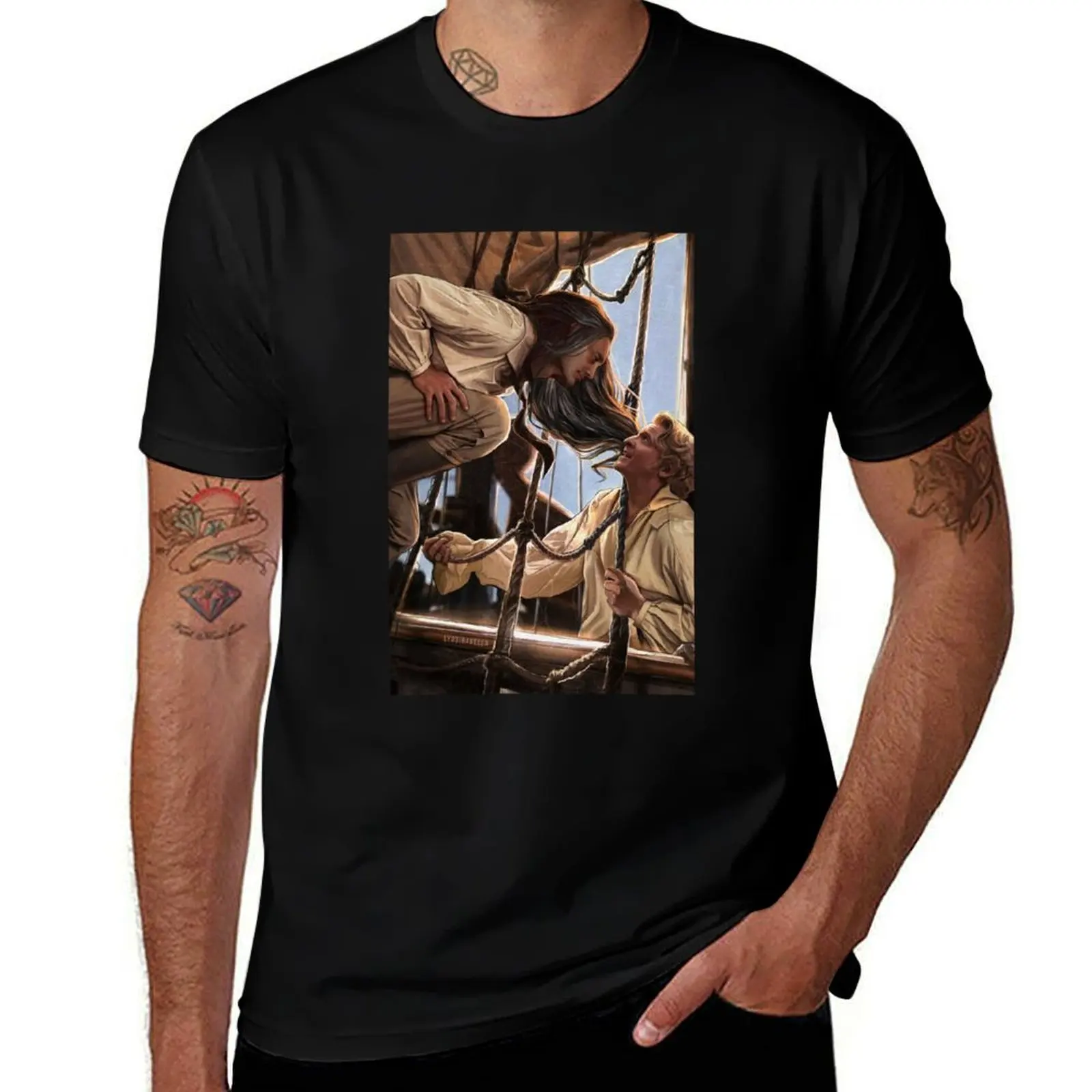 La Belle Dame Sans Merci T-Shirt Sun Block Outdoor T-Shirt