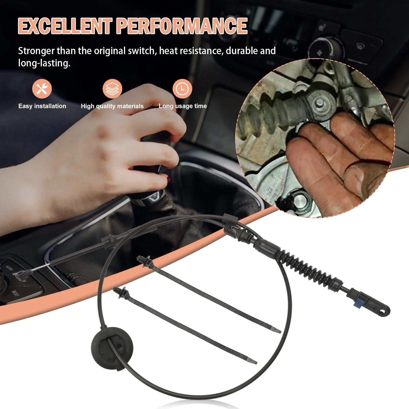 

Car Transmission Shifter Cable 25800701 FOR Chevrolet Colorado 2004-2008 GMC Canyon 2004-2008