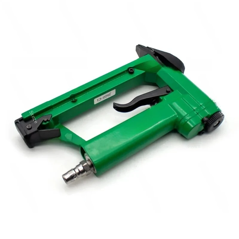 

Pneumatic Staples Gun Air Stapler For Photo Slice Nails Picture Frame Back Plate Fixing Tool J520-C1