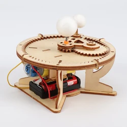 Science Solar System Model Astronomy Sun Earth Moon Planet Experiment Toy Set DIY Science Model Education Learning Supplies
