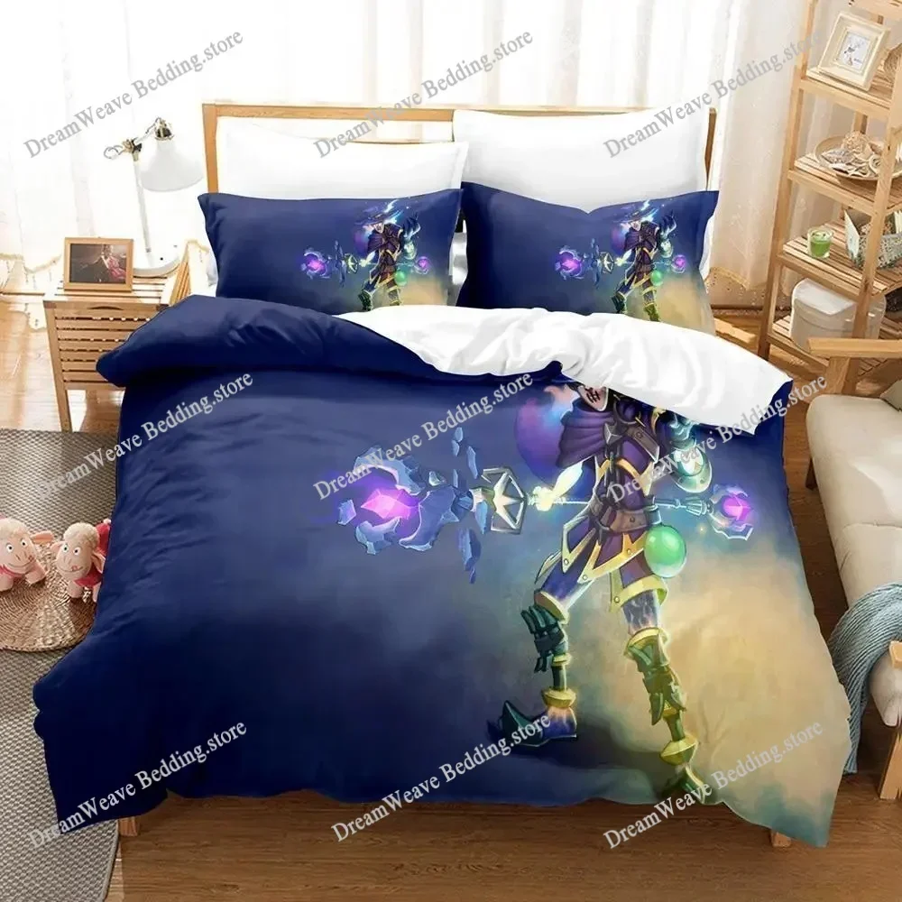 New Dungeon Defenders Bedding Set Single Twin Full Queen King Size Bed Set Adult Kid Bedroom Duvet cover Sets 3D Print Game51951