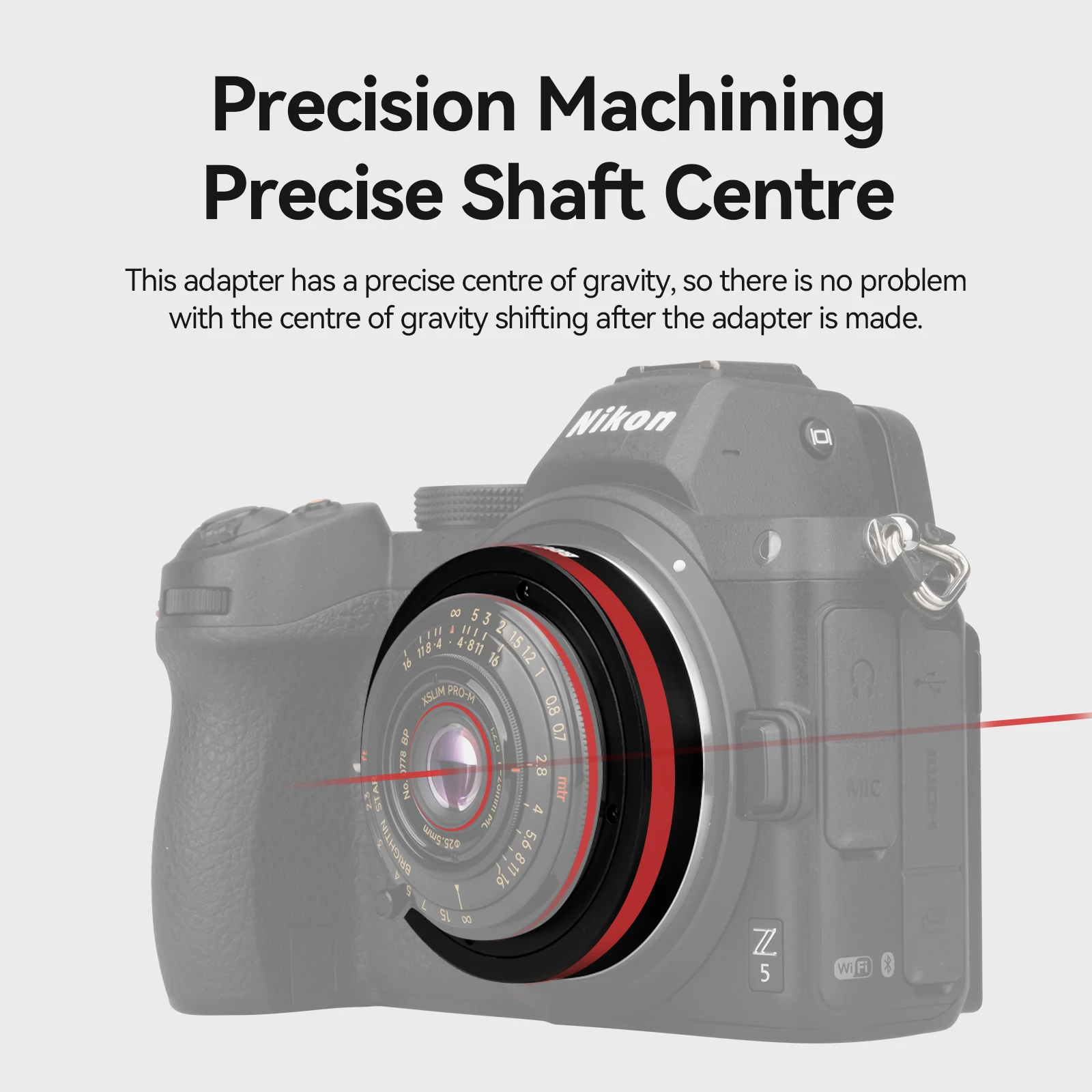 Адаптер для объектива камеры Brightin Star LM-Z для адаптера объектива Leica M для беззеркальных камер Nikon Z Mount Z5 Z6 Z62 Z7 Z72 Z9 Z50