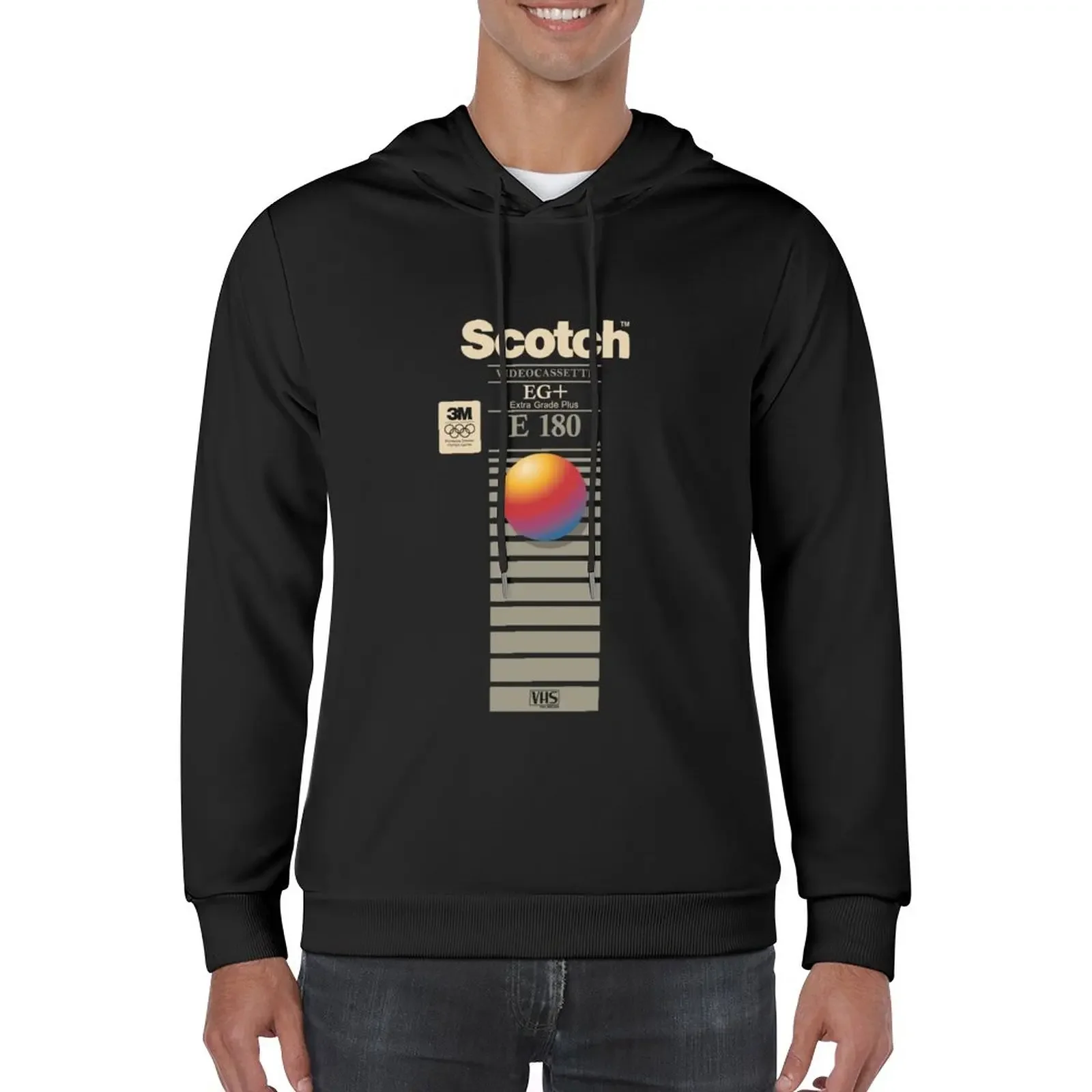 New VHS Scotch E180 Hoodie autumn new products men wear men hoodie