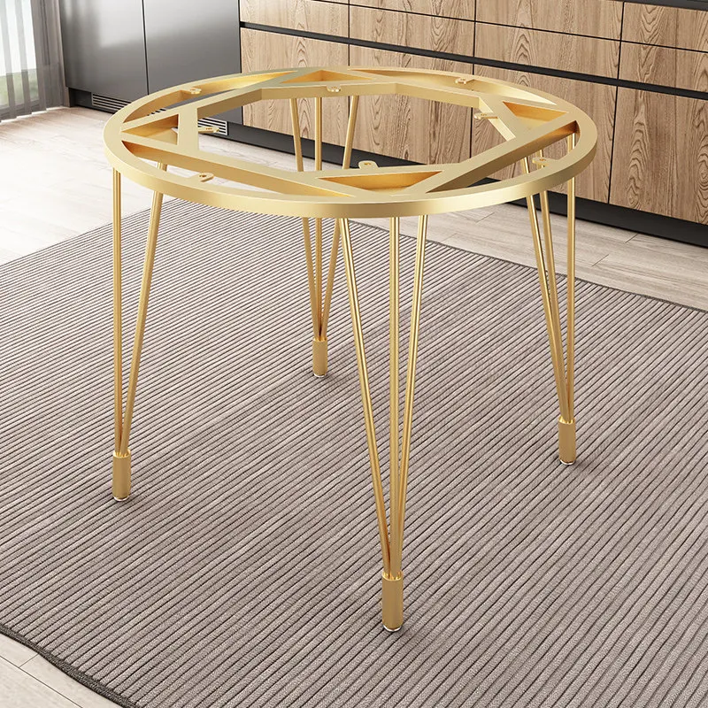 Iron Painted Round Dining Table Pedestal Sturdy Metal Leg for Marble Slate Table Accessories Coffee Side Table Support Stand