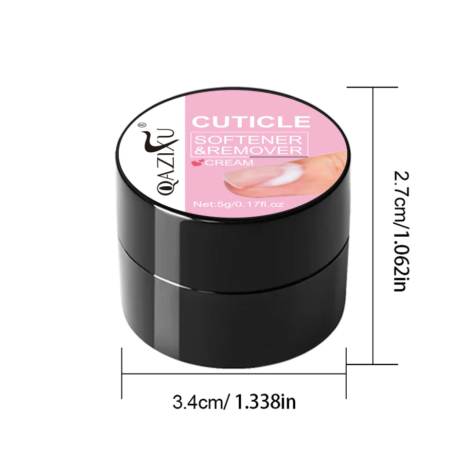 QAZIXU Nail Care Cuticle Remover Nail Polish Softener for Dead Skin Gel Manicure Treatment Tool or Pedicure Nails Care