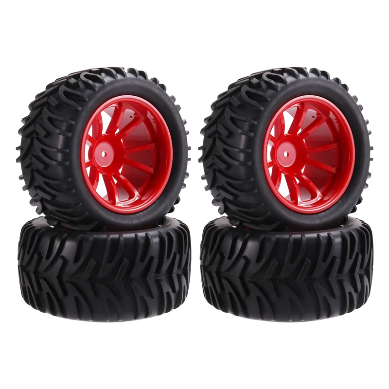 BAAD 128 مللي متر 1/10 RC شاحنة كبيرة عربات التي تجرها الدواب الإطارات عجلة رغوة إدراج 12 مللي متر عرافة ل Traxxas/Arrm/Redcat/HSP/HPI/Tamiya/Kyosho