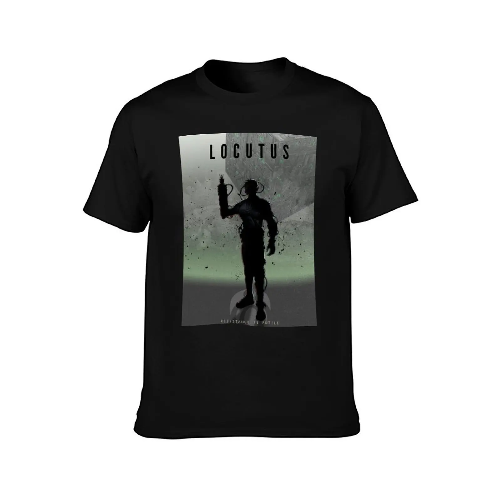 Locutus T-Shirt Casual All Match Tee Shirt for Men T-Shirt
